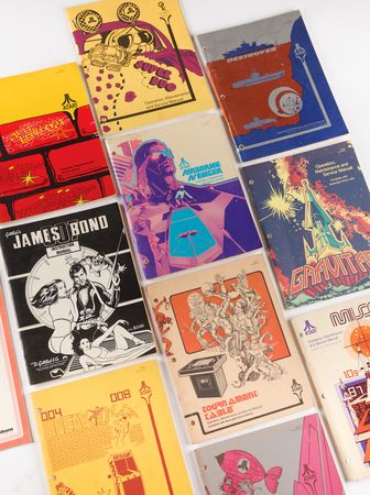 Lot #4212 Arcade and Pinball Collection of (80+) Vintage Promotional Literature, Manuals, and Technical Documents - Image 3