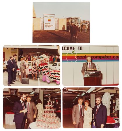 Lot #4114 Del Yocam's Archive of (24) Original Apple Photographs, with Steve Jobs and Mike Markkula - Image 3