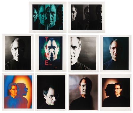 Lot #4024 Steve Jobs Portfolio of (41) Artist-Proof Prints by Photographer Jeffrey Newbury from His Unpublished 1997 Time Magazine Cover Session - Image 3