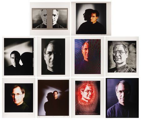 Lot #4024 Steve Jobs Portfolio of (41) Artist-Proof Prints by Photographer Jeffrey Newbury from His Unpublished 1997 Time Magazine Cover Session - Image 4