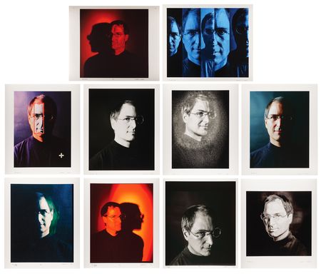 Lot #4024 Steve Jobs Portfolio of (41) Artist-Proof Prints by Photographer Jeffrey Newbury from His Unpublished 1997 Time Magazine Cover Session - Image 5