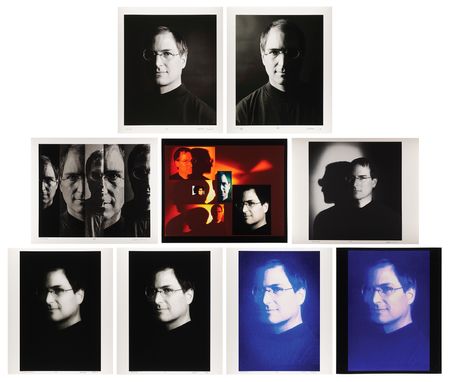 Lot #4024 Steve Jobs Portfolio of (41) Artist-Proof Prints by Photographer Jeffrey Newbury from His Unpublished 1997 Time Magazine Cover Session - Image 6