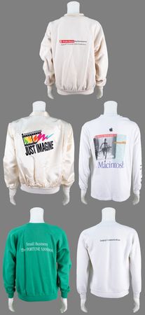 Lot #4137 Apple Computer (12) Vintage Employee and Promotional Apparel Items - Image 2