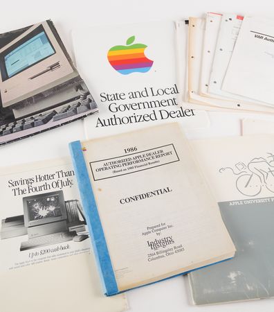 Lot #4120 Apple Computer Collection of (12)