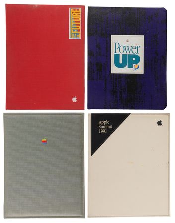 Lot #4127 Apple Computer (4) Presentation Folders
