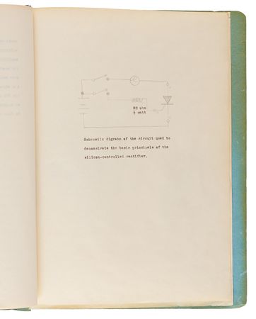 Lot #4006 Steve Jobs Personally-Built 8th Grade Science Fair Project: 