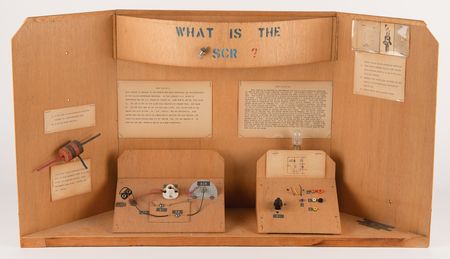 Lot #4006 Steve Jobs Personally-Built 8th Grade Science Fair Project: 