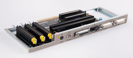 Lot #4055 Apple Lisa 1 Twiggy Hardware Collection of (7) Components Including an Original “Lisa” Front Bezel, Motherboard/Backplane Assembly, and Drive PCBs - Image 3