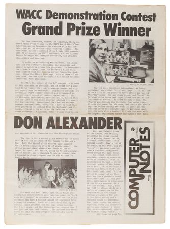 Lot #4178 Paul Terrell's MITS Computer Notes Newsletters (8): July 1975–September 1976 - Image 7