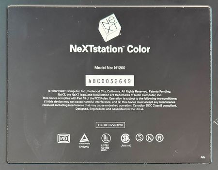 Lot #4166 Steve Jobs-Gifted NeXTstation Turbo Color Computer Presented to Oracle Founder Larry Ellison - Image 3