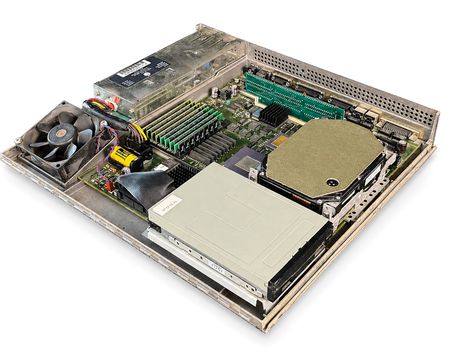 Lot #4165 NeXT Workstation Prototype Computer No. 19, with Prototype Motherboard, Power Supply, and Memory Expansion Card - Image 4