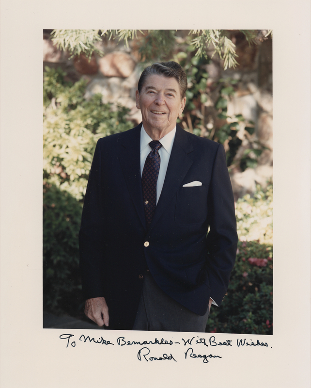 Lot 50 Ronald Reagan Signed Photograph