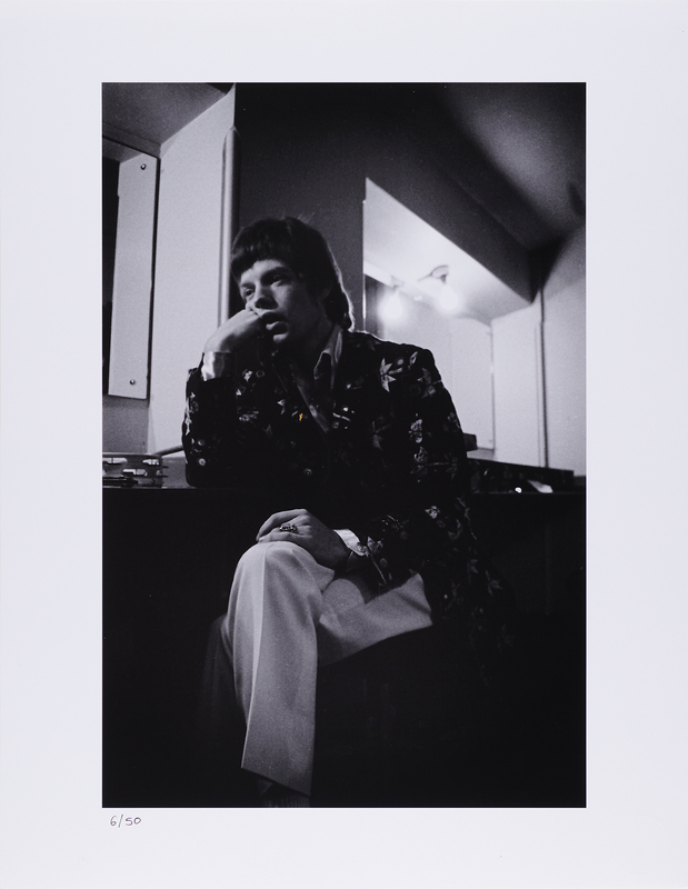 Lot 447 Mick Jagger Oversized Photograph (Ltd. Ed #6/50)