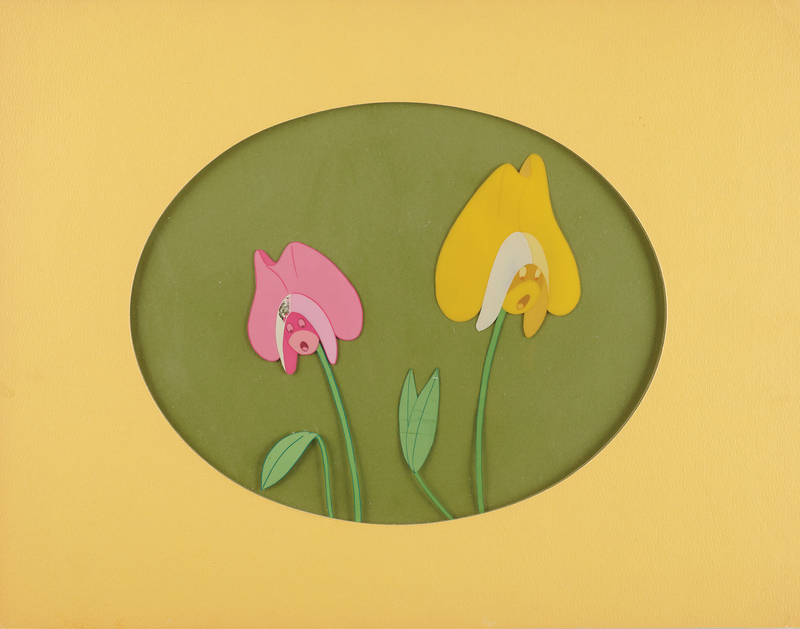 Lot 684 Sweet Peas production cels from Alice in Wonderland