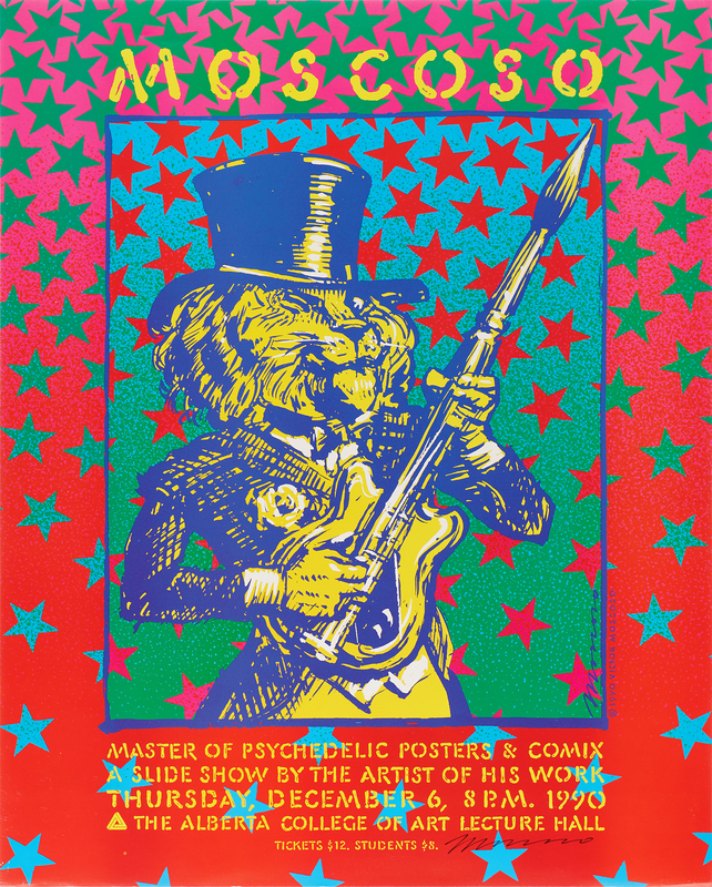 Lot 440 Grateful Dead: Victor Moscoso Signed Poster