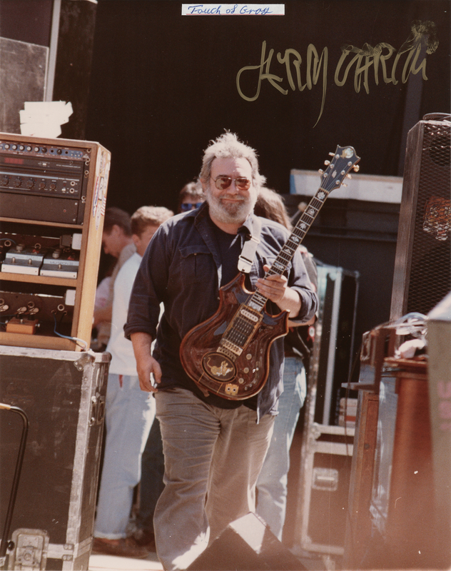 Lot 430 Grateful Dead: Jerry Garcia Signed Photograph