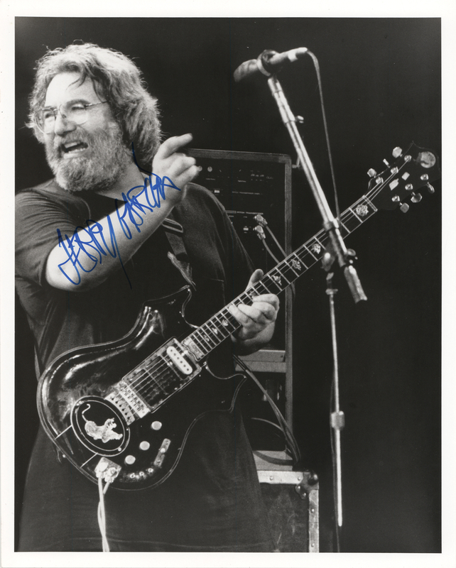 Lot 433 Grateful Dead: Jerry Garcia Signed Photograph