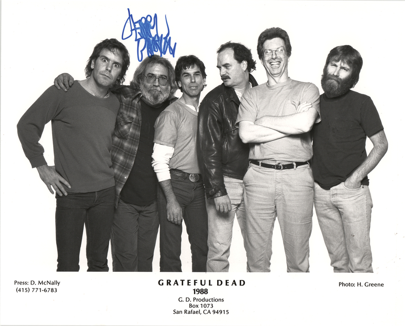 Lot 434 Grateful Dead: Jerry Garcia Signed Photograph