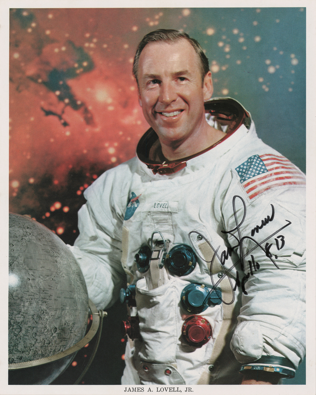 Lot 193 James Lovell Signed Photograph
