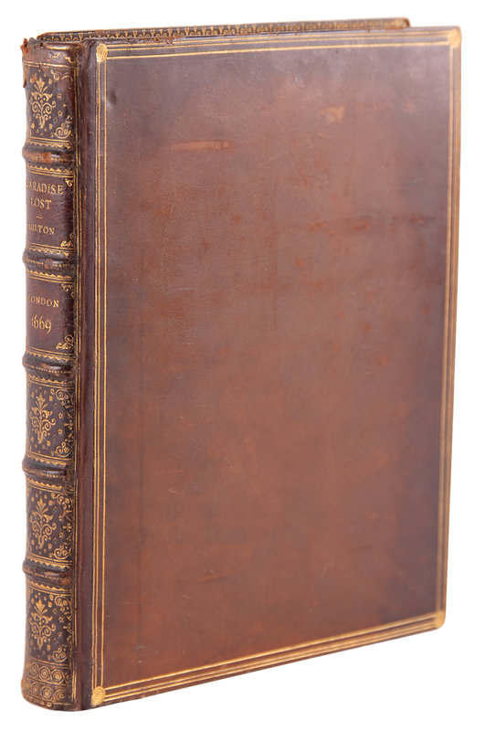 Lot 259 John Milton: Paradise Lost (Third Issue, 1669)