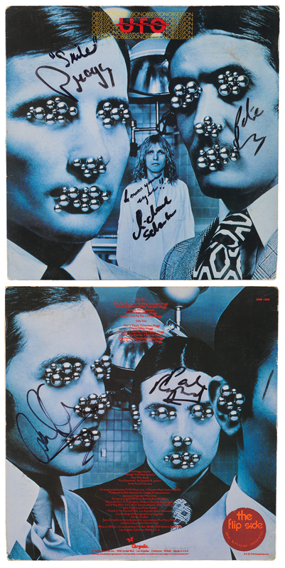 Lot 495 UFO Signed Album - Obsession