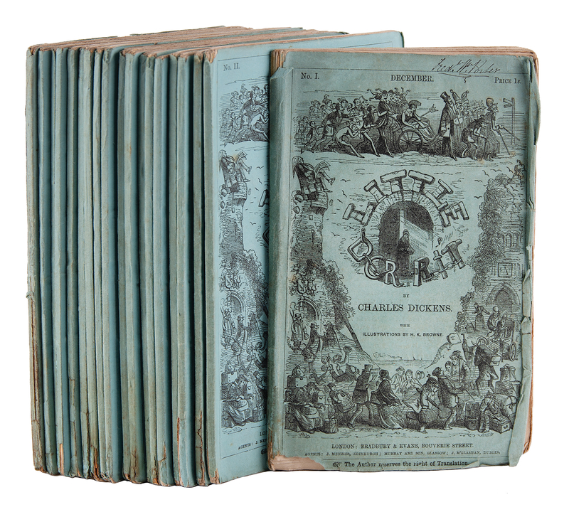 Lot 284 Charles Dickens: Little Dorrit (First Edition in the Original Monthly Parts)