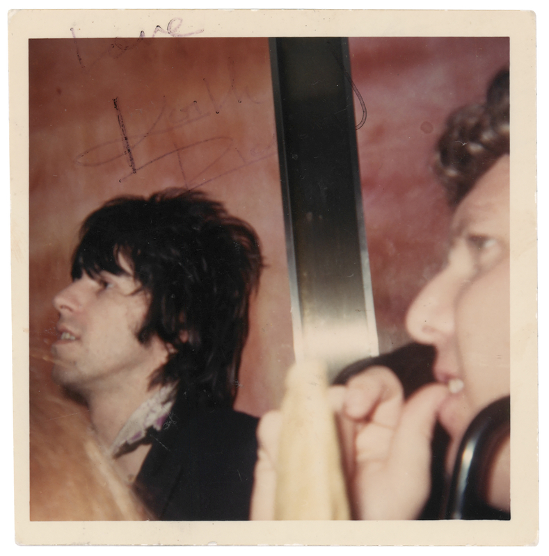 Lot 484 Rolling Stones: Keith Richards Signed Candid Photograph (c. 1967)