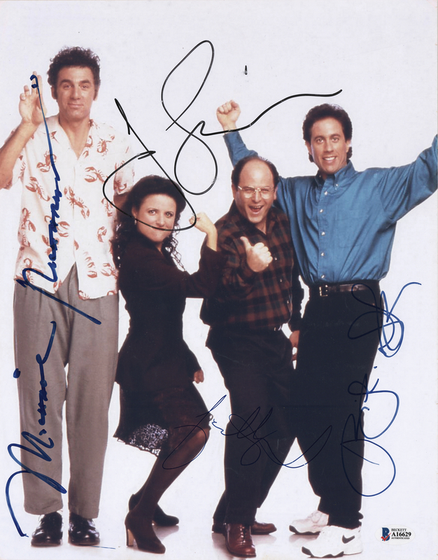 Lot 554 Seinfeld Multi-Signed Photograph