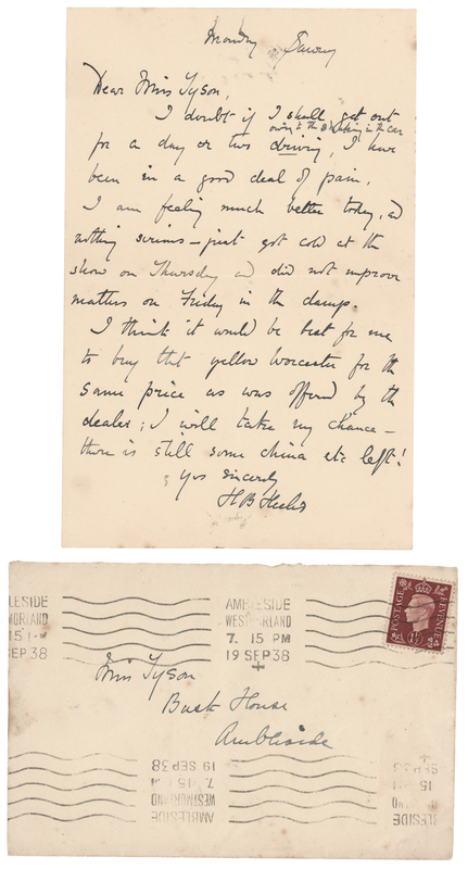 Lot 260 Beatrix Potter Autograph Letter Signed