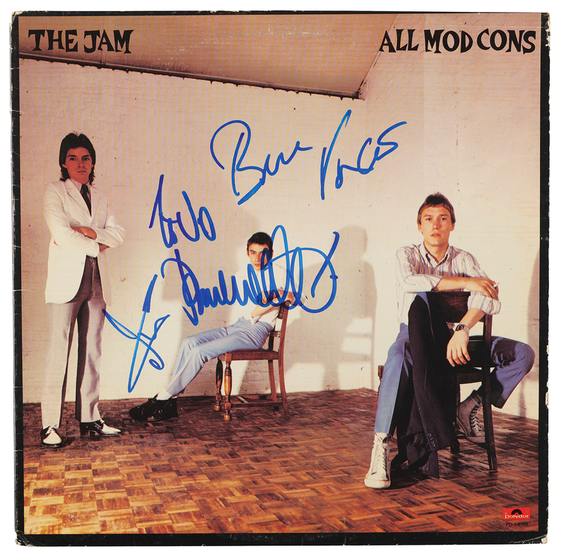 Lot 500 The Jam Signed Album - All Mod Cons