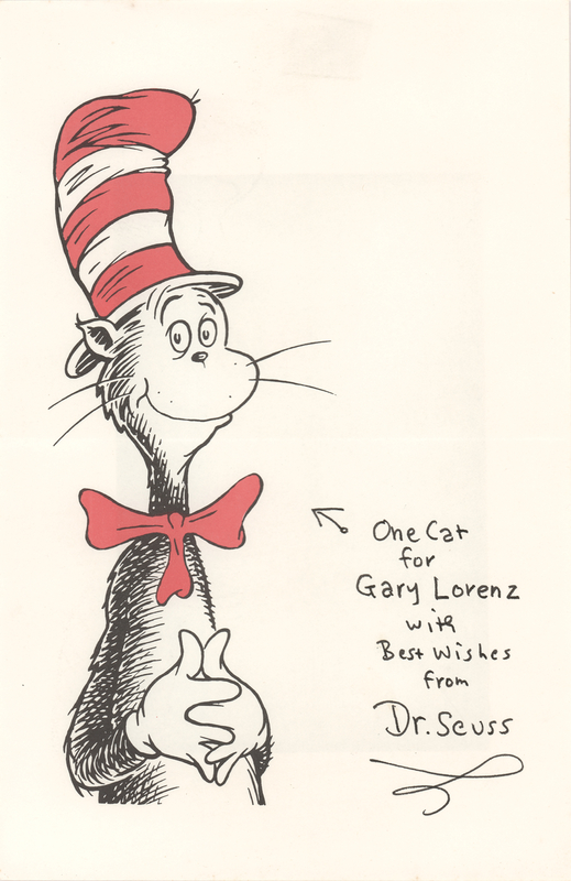Lot 323 Dr. Seuss Signed Print