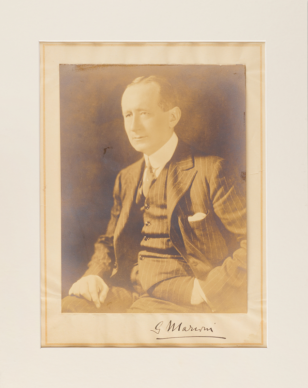 Lot 143 Guglielmo Marconi Signed Photograph