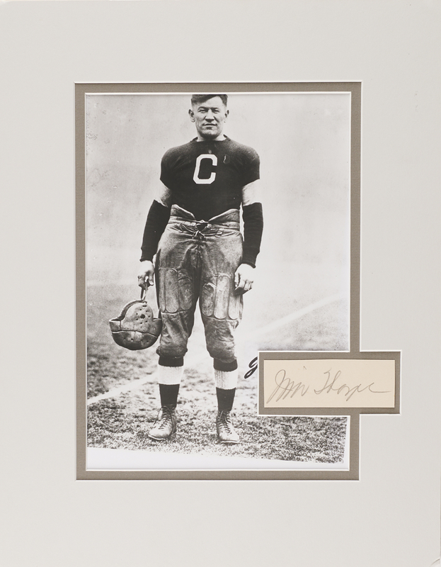 Lot 567 Jim Thorpe Signature