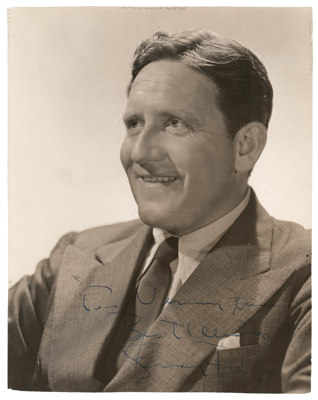 Lot 559 Spencer Tracy Signed Photograph