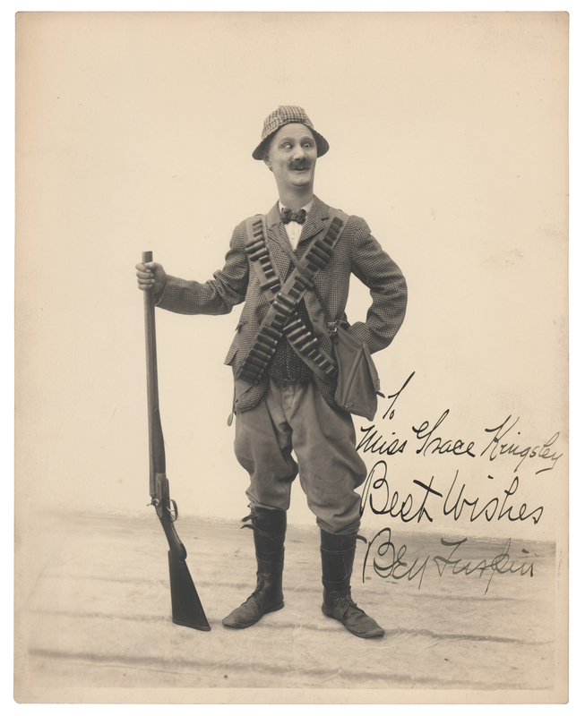 Lot 560 Ben Turpin Signed Photograph