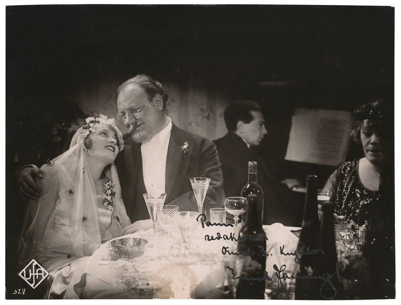 Lot 532 Emil Jannings Signed Photograph