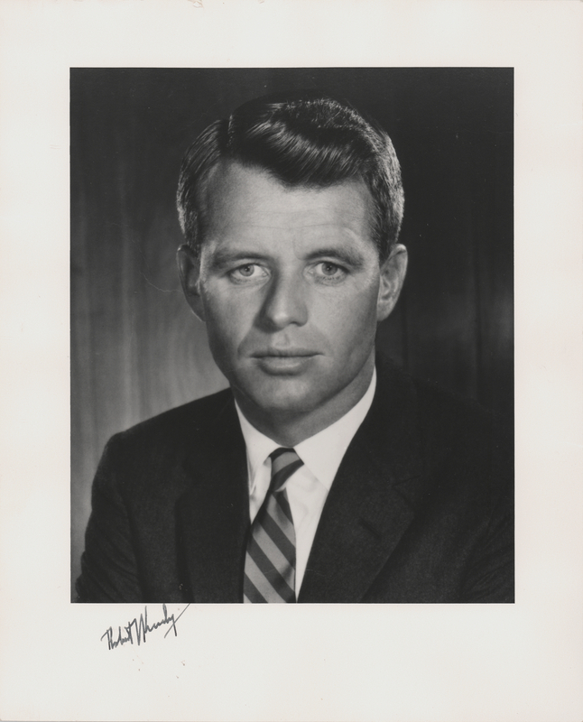 Lot 139 Robert F. Kennedy Signed Photograph