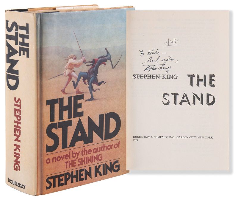 Lot 252 Stephen King Signed Book - The Stand (First Edition)