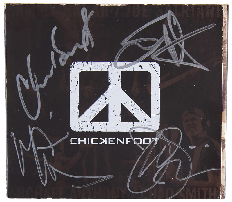Lot 414 Chickenfoot Signed CD - Self-Titled