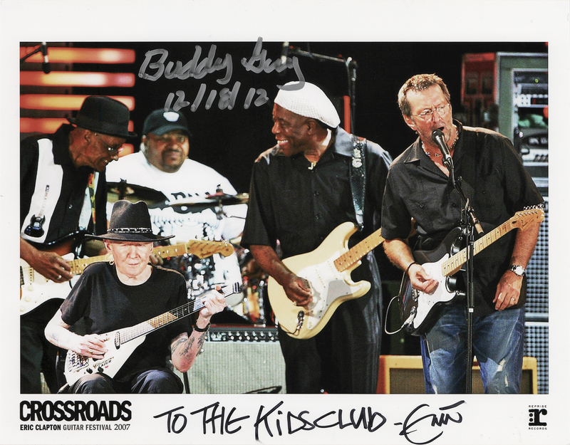 Lot 418 Eric Clapton and Buddy Guy Signed Photograph