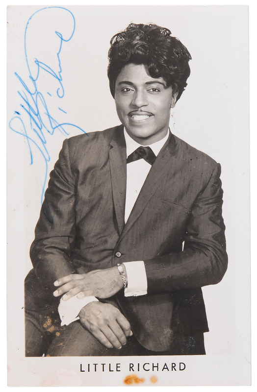 Lot 460 Little Richard Signed Photograph