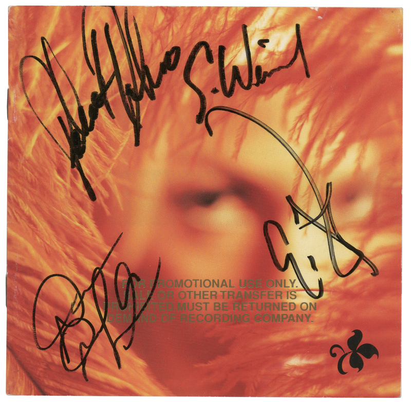 Lot 493 Stone Temple Pilots Signed CD Booklet - Shangri-La Dee Da