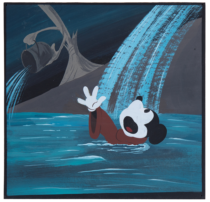Lot 622 Mickey Mouse concept painting from Fantasia