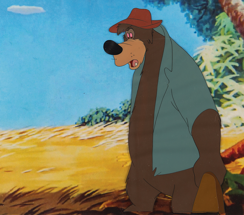 Lot 630 Br'er Bear production cel from Song of the South