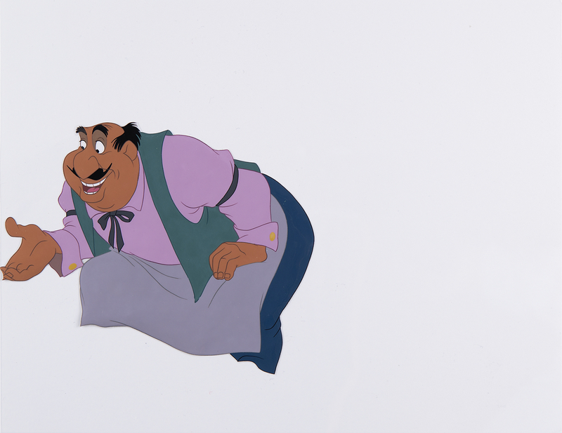 Lot 639 Tony production cel from Lady and the Tramp