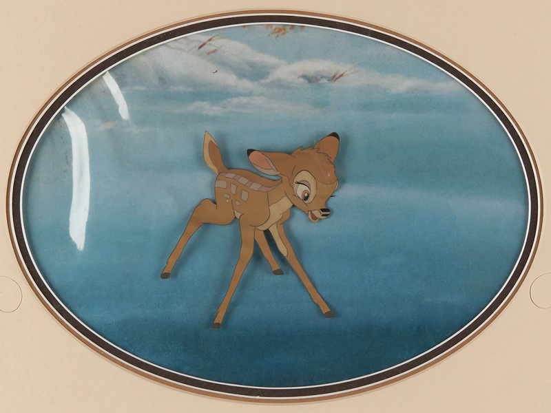 Lot 629 Bambi production cel from Bambi