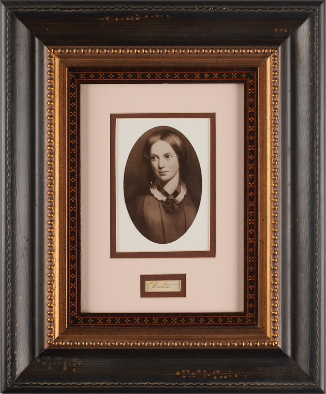 Lot 238 Charlotte Bronte Signature