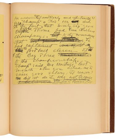 Lot #244 Richard Harding Davis Autograph Manuscript Signed - Draft for 'The Boy Scout' - Image 5