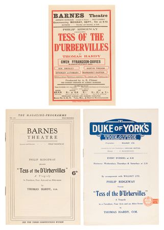 Lot #246 Thomas Hardy Document Signed for Tess of the d'Urbervilles - Image 8
