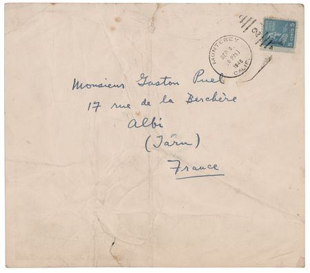 Lot #308 Henry Miller Autograph Letter Signed - Image 2